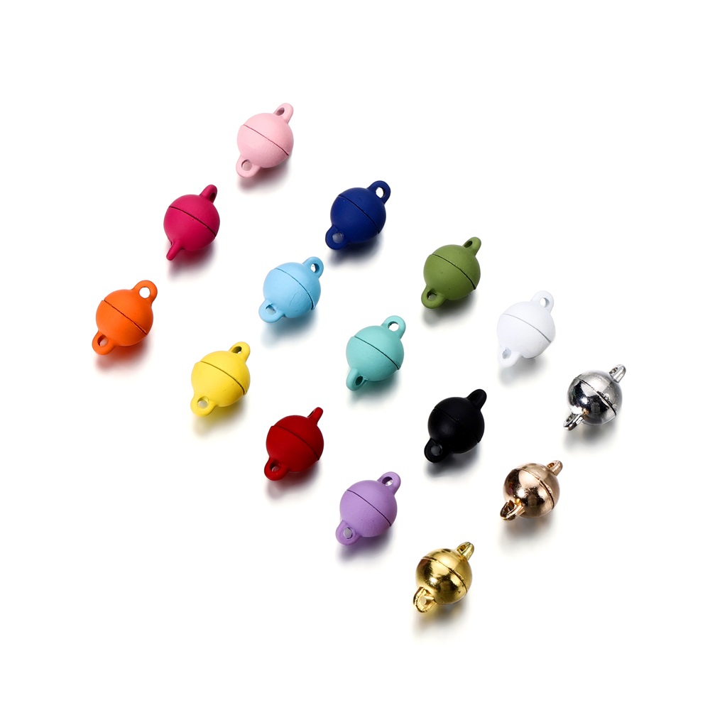 5 Pasang Love Heart Magnet Con - Jewelry Making For Couples ulasan dan harga