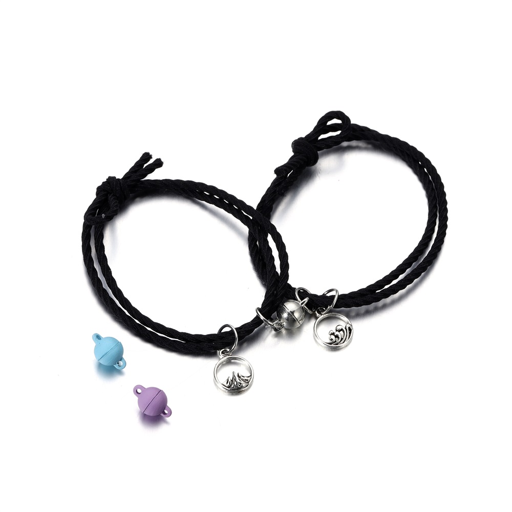 5 Pasang Love Heart Magnet Con - Jewelry Making For Couples ulasan dan harga