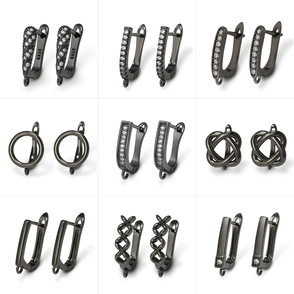 YANASI 1 Pasang Kait Anting Ku - Jewelry Making Designs ulasan dan harga