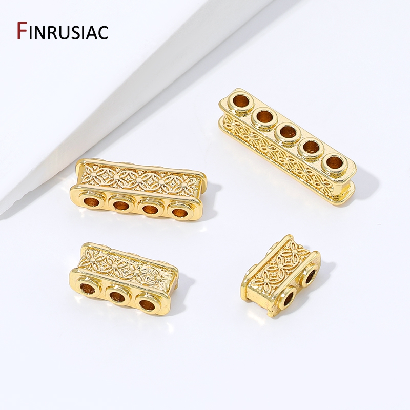 Manik-manik Spacer Bentuk Pers - Jewelry Making Items ulasan dan harga