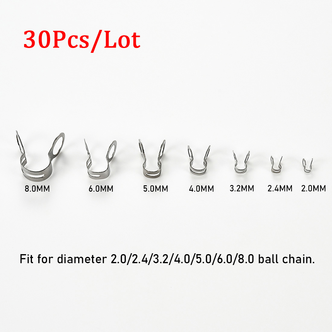 30 Buah Gesper Konektor Rantai - Jewelry Making Designs ulasan dan harga