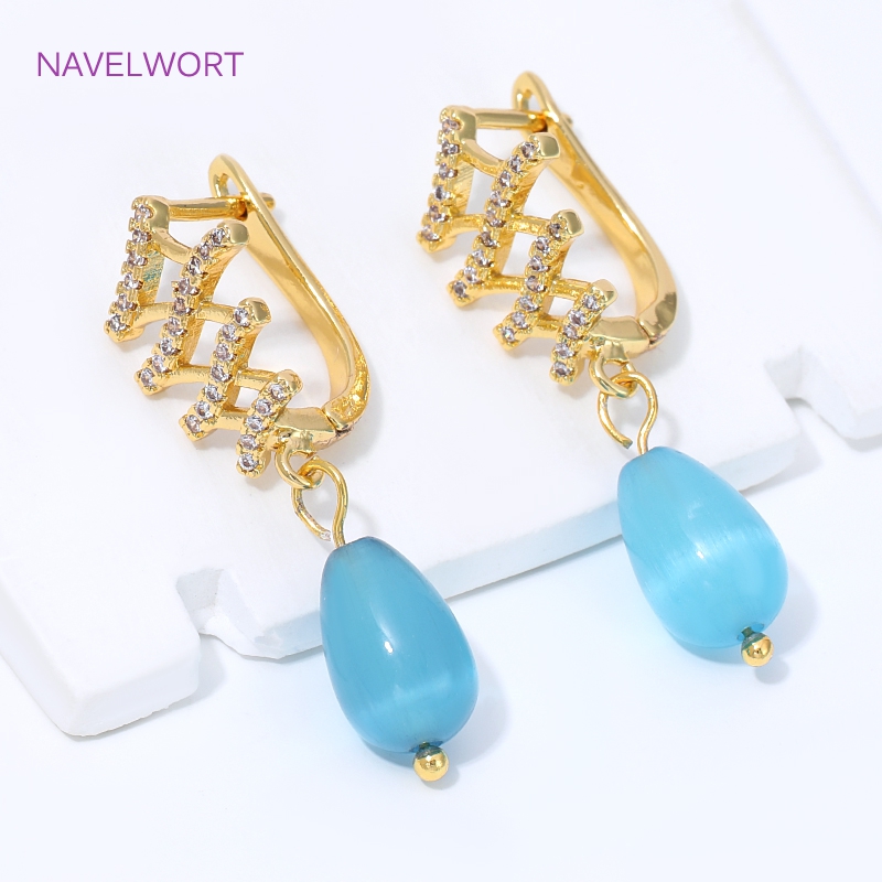 Perlengkapan Anting Bentuk Kip - Jewelry Making Items ulasan dan harga