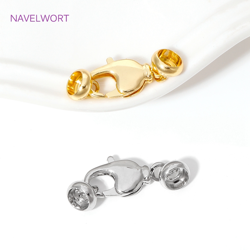 Konektor Gesper Lobster Kuning - Jewelry Making Items ulasan dan harga