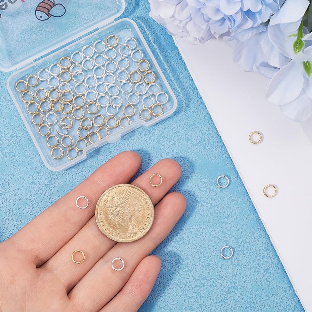 1 Kotak 80 Buah Cincin Lompat  - Jewelry Making Box ulasan dan harga