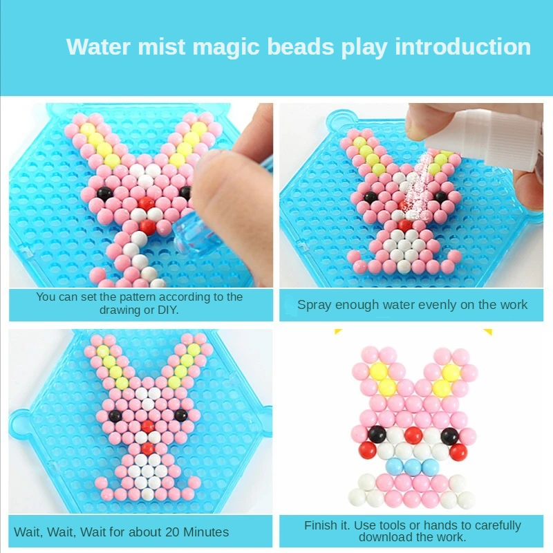 1000 buah/kotak DIY semprotan  - Crystal Bead Mix ulasan dan harga