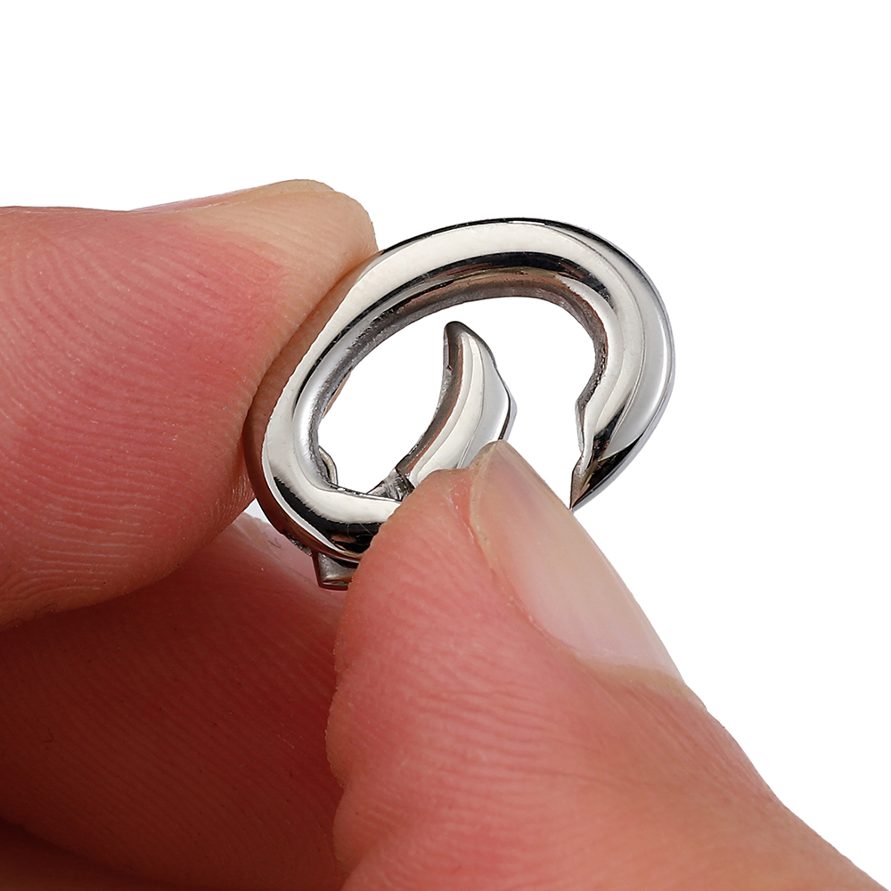 2 Buah/1 Buah Konektor Oval Ge - Jewelry Making Rings ulasan dan harga