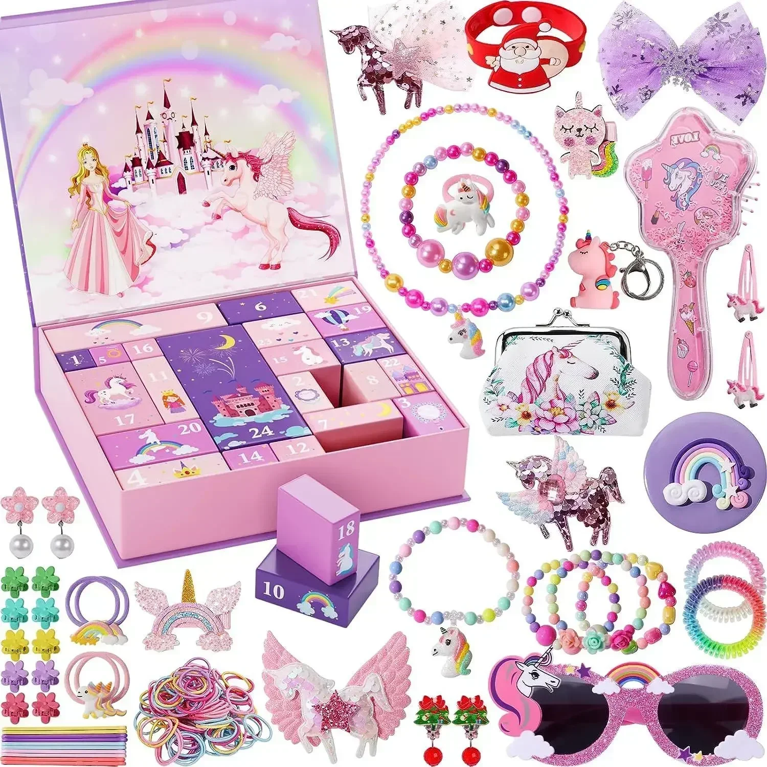 Kotak Kalender Advent Natal un - Jewelry Making Advent Calendar ulasan dan harga