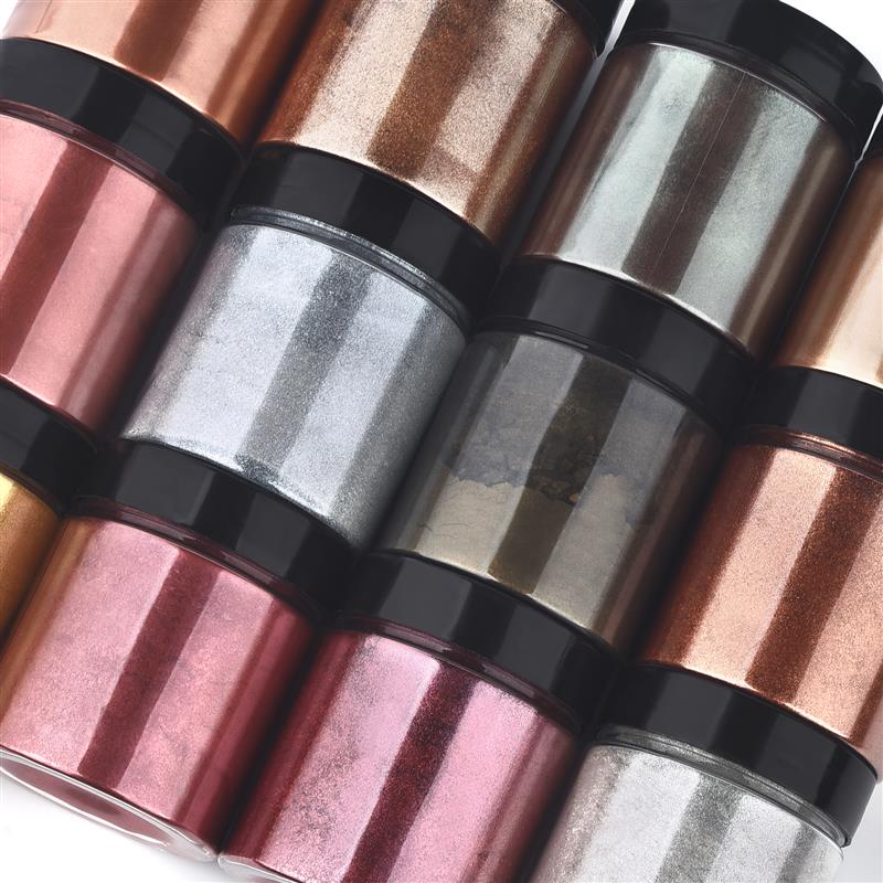 50g kilau logam emas perak war - Jewelry Making Uv Resin Kit ulasan dan harga