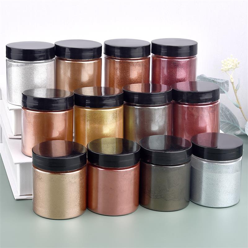 50g kilau logam emas perak war - Jewelry Making Uv Resin Kit ulasan dan harga