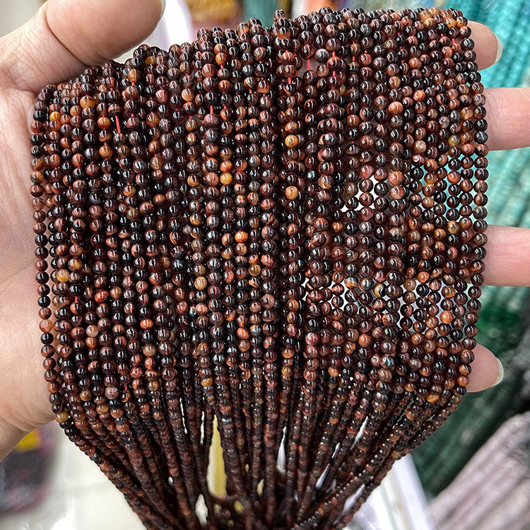 Manik-manik batu alam 3mm, man - Jewelry Making Store ulasan dan harga