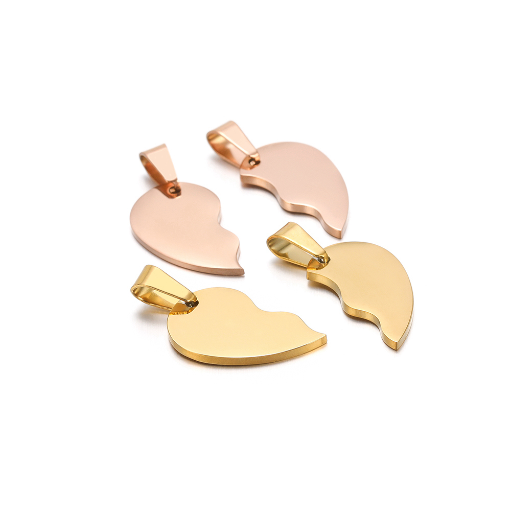 2 buah/set liontin pasangan ji - Jewelry Making For Couples ulasan dan harga