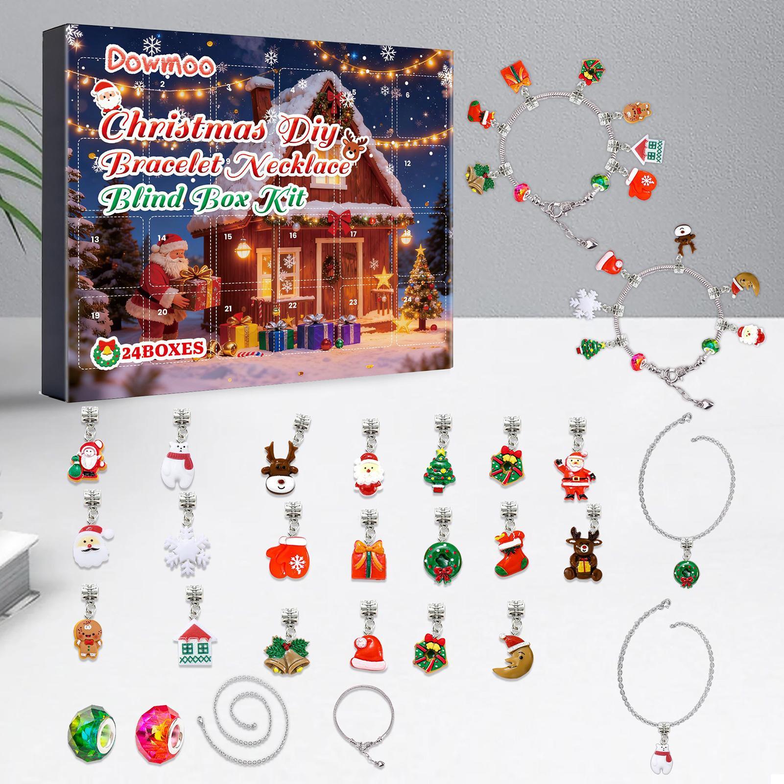 Kalender Advent Natal Gelang 2 - Jewelry Making Advent Calendar ulasan dan harga