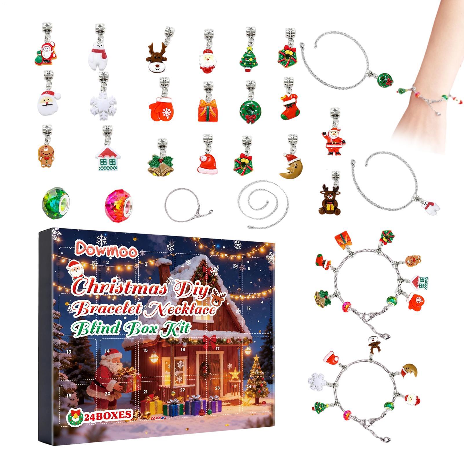 Kalender Advent Natal Gelang 2 - Jewelry Making Advent Calendar ulasan dan harga