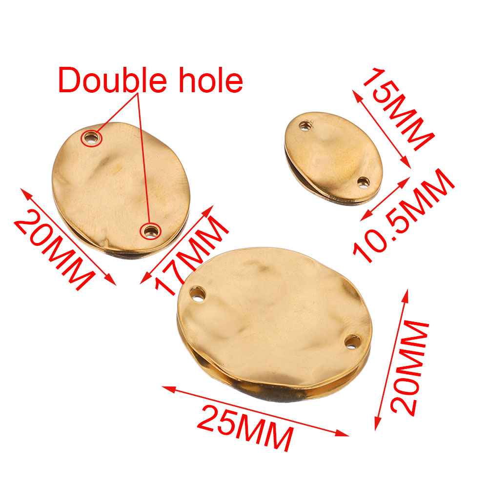 20 Buah 15/20/25MM Konektor An - Jewelry Making Materials Wholesale ulasan dan harga