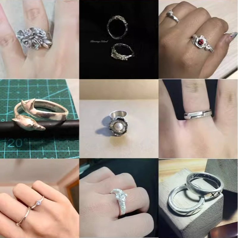 999 Perak Murni Tanah Liat Per - Jewelry Making For Couples ulasan dan harga
