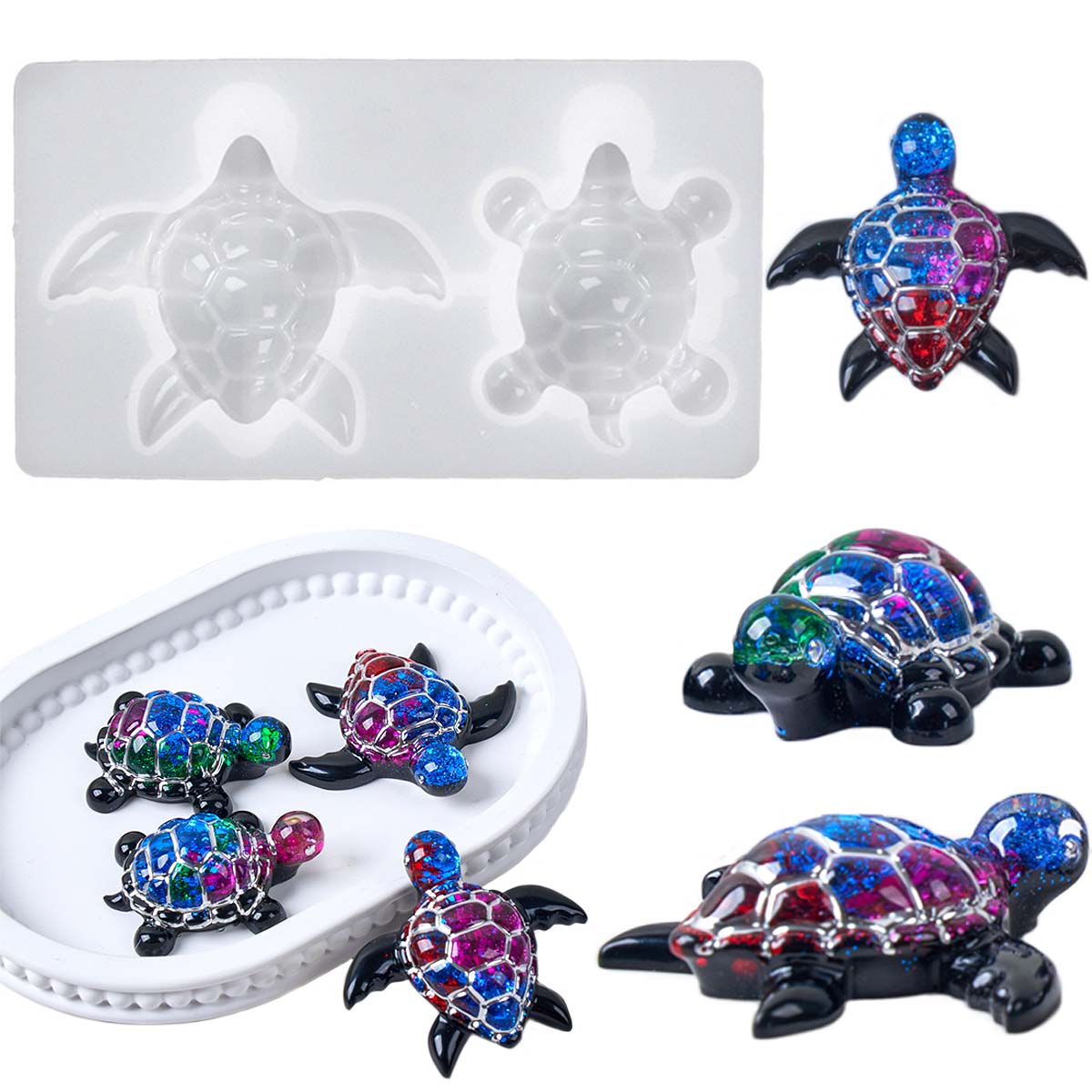 Cetakan Silikon Gantungan Kunc - Jewelry Making Uv Resin Kit ulasan dan harga