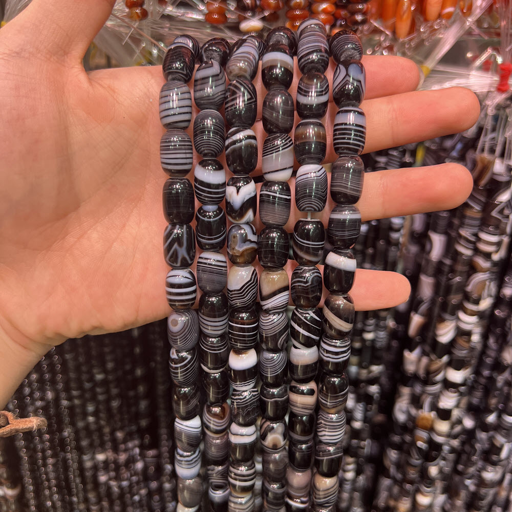 Batu Alam Batu Akik Hitam 8X12 - Jewelry Making Store ulasan dan harga