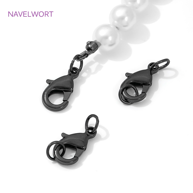 Warna Hitam Kuningan Lobster G - Jewelry Making Items ulasan dan harga