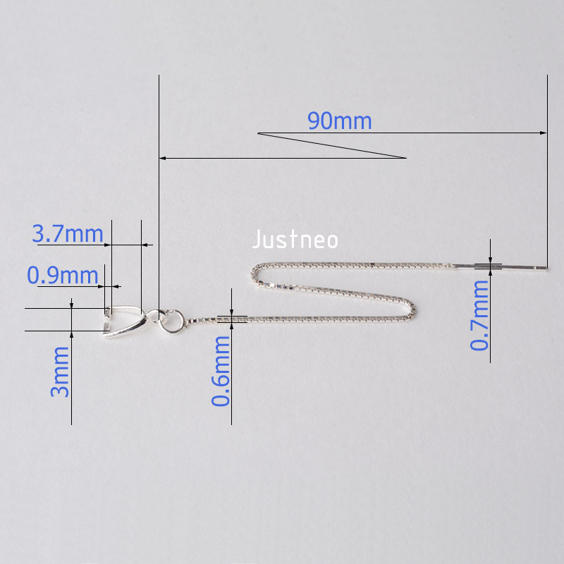 Earwire, Solid 925 Sterling Si - Jewelry Making Box ulasan dan harga