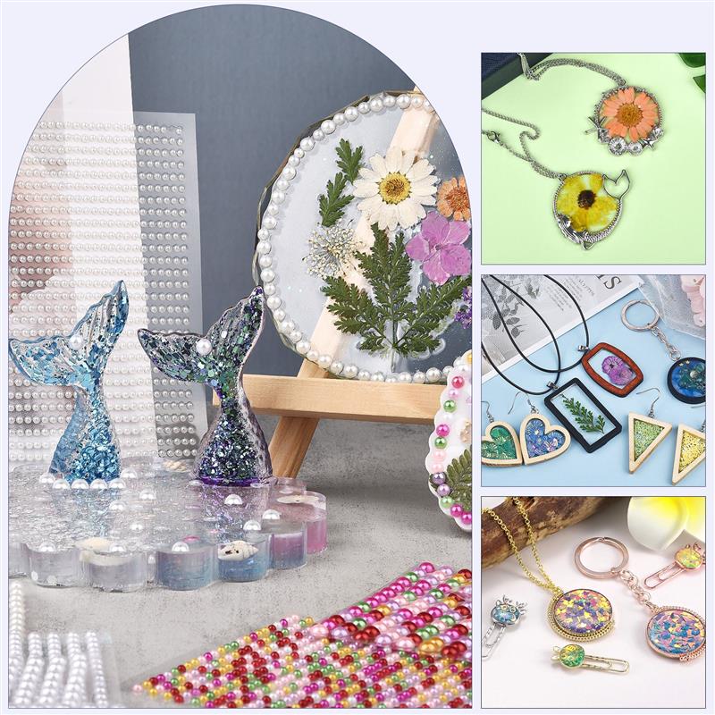 UV Resin kristal bening UV bes - Jewelry Making Uv Resin Kit ulasan dan harga