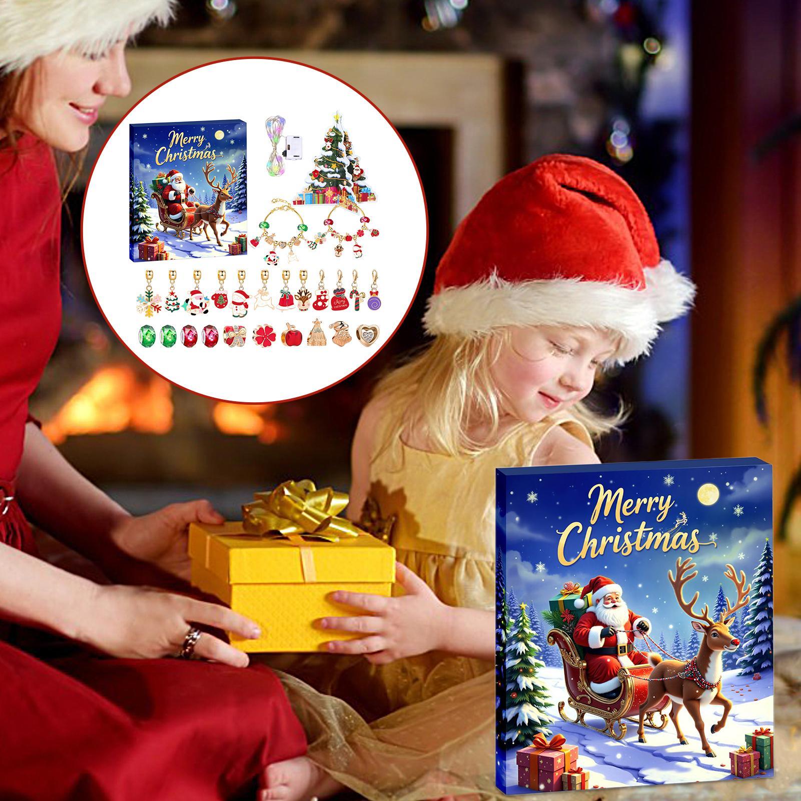 Kalender Advent Charm Natal Co - Jewelry Making Advent Calendar ulasan dan harga